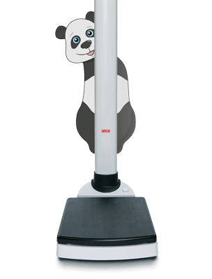 seca 459 - Décor panda pour stations de mesure et pèse-personnes à colonne seca #0