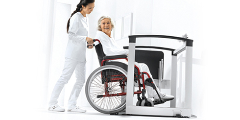 Plateformes de pesée multifonctionnelles pour fauteuils roulant