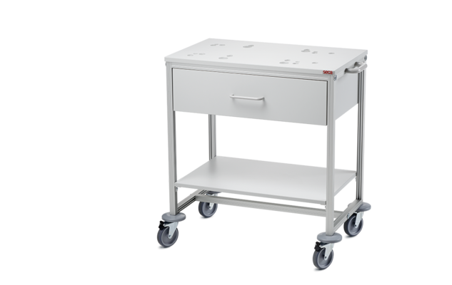 seca 403 - Chariot mobile avec tiroir pour pèse-bébés seca #0