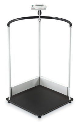 seca 645 - Pèse-personne avec main courante compatible intégration DME doté d’une large plateforme #0