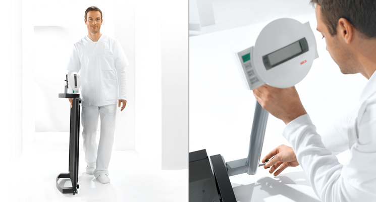 seca 665 - Plateforme de pesée pour fauteuil roulant compatible intégration DME #1