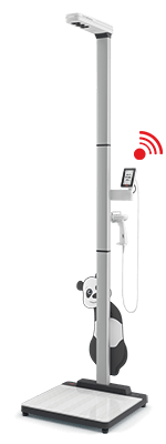 seca Scale-up Line - Station de mesure à ultrasons compatible intégration DME, avec affichage de l'ID #0
