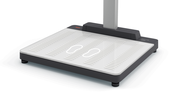 seca Scale-up Ultra - Station de mesure à ultrasons compatible intégration DME avec affichage de l’ID et main courante #2