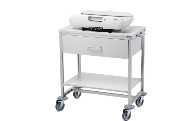 seca 403 - Chariot mobile avec tiroir pour pèse-bébés seca #1